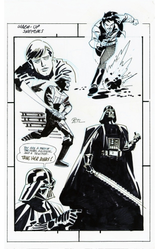 Illustration for article titled What If Batman: The Animated Series' Bruce Timm Made A Star Wars Comic?